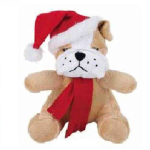 christmas stuffed dogs