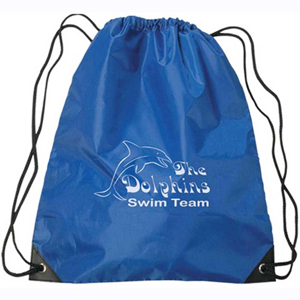 Large Drawstring Sports Pack with Custom Imprint 4AllPromos