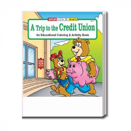 Coloring \u0026 Activity Book  A Trip to the Credit Union  Coloring Book