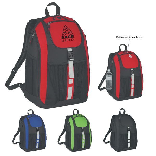 Deluxe Backpack | Custom Promotional Backpacks | Embroidered Logos