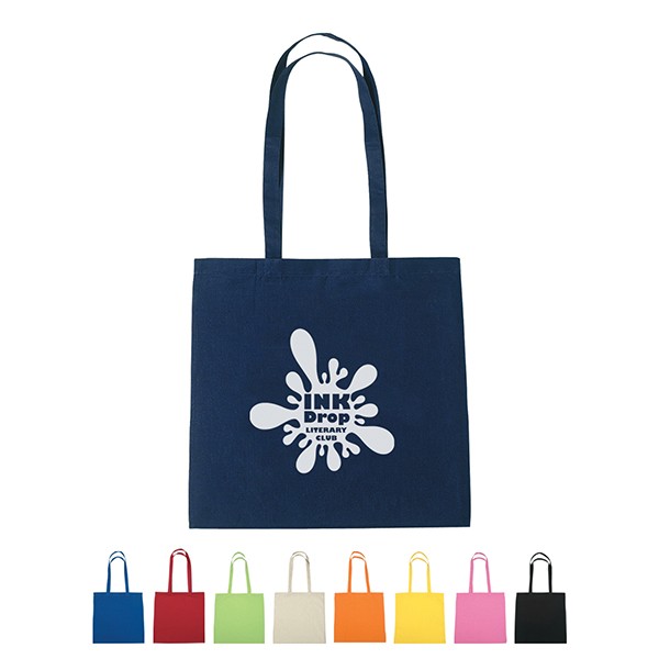 Lightweight Natural Custom Cotton Tote Promo Cotton Tote Bags