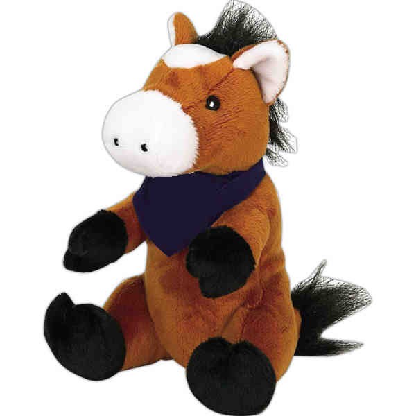 target stuffed horse