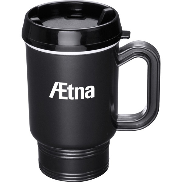 travel coffee mug with twist lid