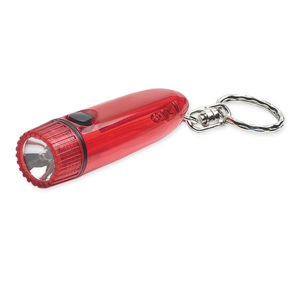 Promotional Flashlight Keychain With Company Logo | Custom Key Chains