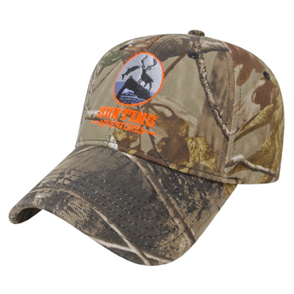 Custom Embroidered Stretch-Fit Camo Cap | 4AllPromos