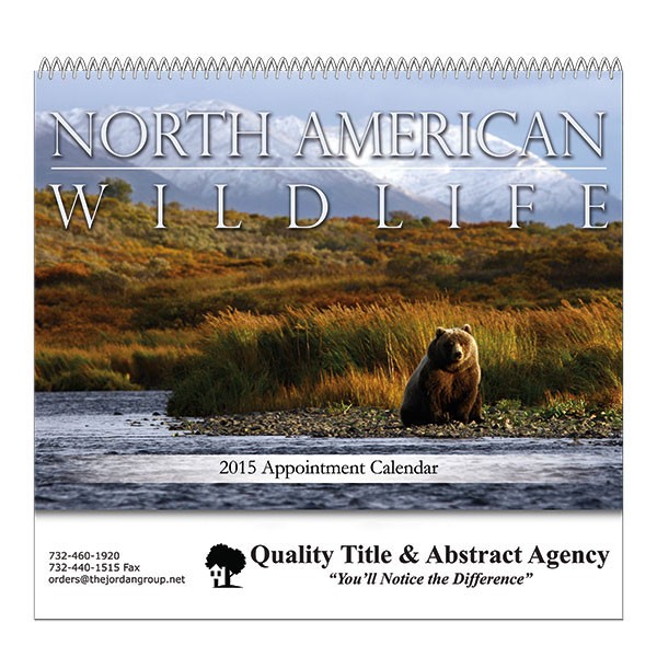 North American Wildlife Wall Calendar with Imprint Promo Calendars