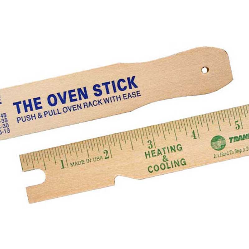 Oven Rack Push Puller and Ruler