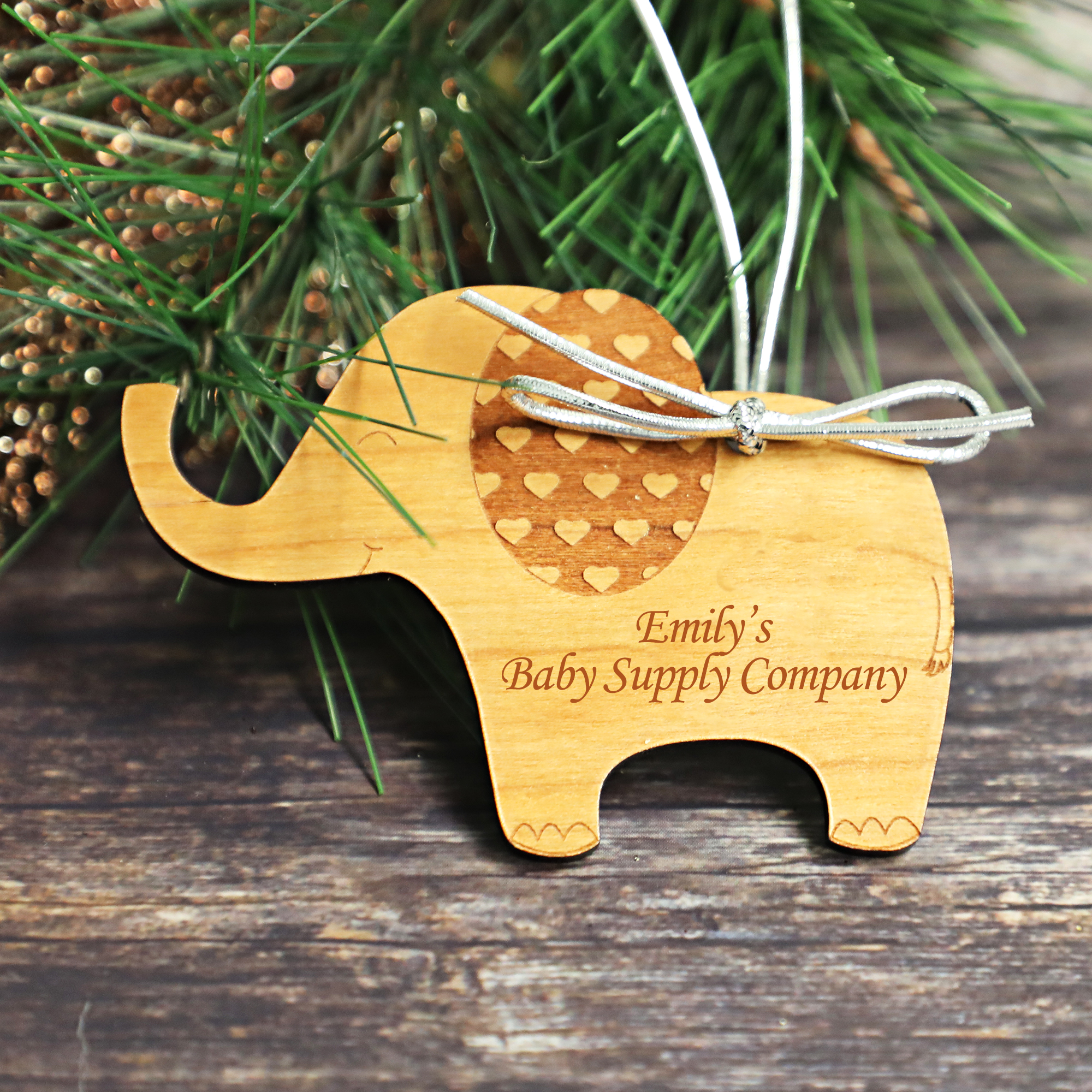 Baby's first best sale christmas elephant ornament