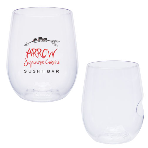 Custom govino® Wine Glass Dishwasher Safe 16 oz.