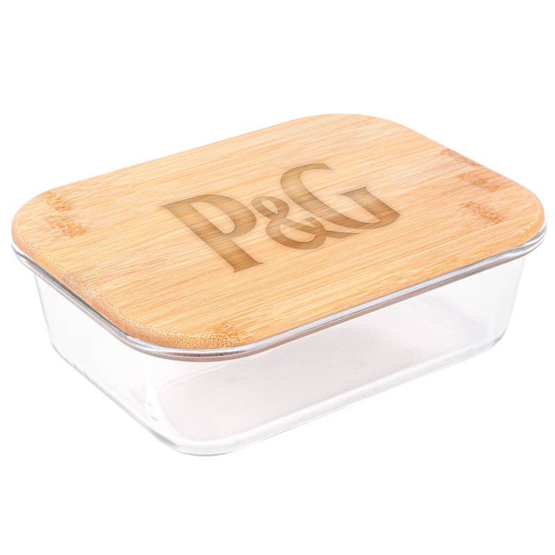 New design eco friendly bamboo lid glass food container - Customized Glass  Food Containers & Mug & Bowls Manufacturer .