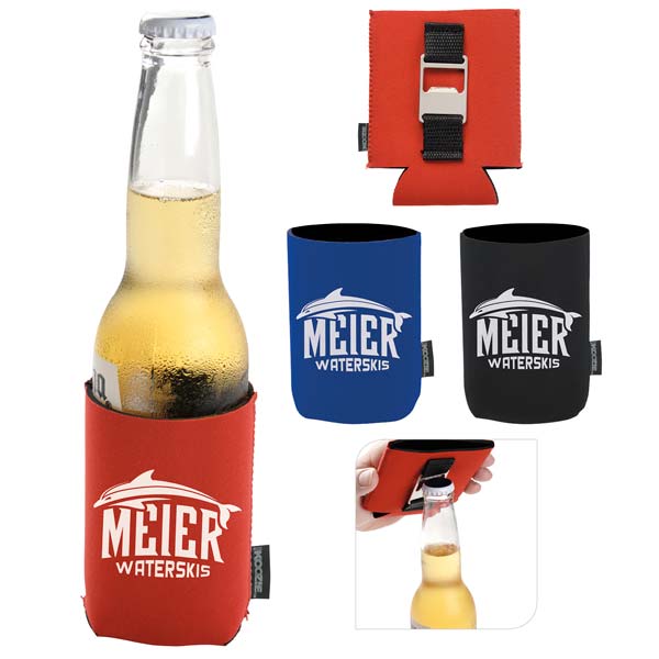 Custom Bottle Opener Koozies - Qty: 200