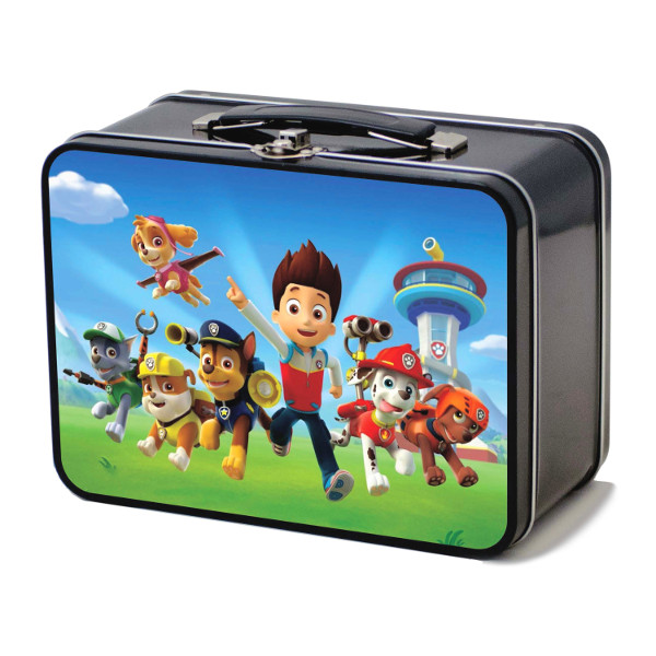 Novelty 4 Inch Metal Flat Top Lunch Box