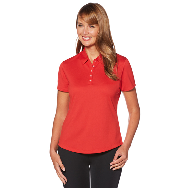 Callaway Ladies' Birdseye Polo | Company Logo Callaway Golf Shirts