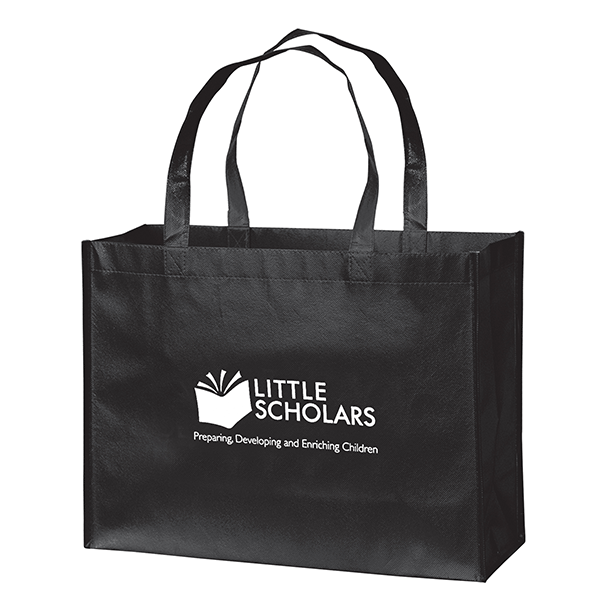 Wide Non-Woven Laminated Promotional Tote | 4AllPromos